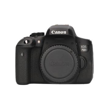 Canon EOS 750D met garantie, Audio, Tv en Foto, Fotocamera's Digitaal, Ophalen of Verzenden, Gebruikt