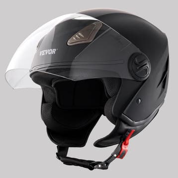 Vevor Motorhelm 3/4-face | 52% korting - Retour deal!, Overige merken, Verzenden, Jethelm, Nieuw zonder kaartje