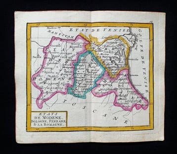 Europa - Noord-Italië / Modena / Emilia Romagna / Ferrara /, Livres