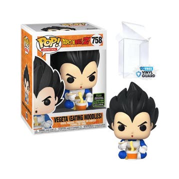 Funko Pop!  DBZ  Vegeta Eating Noodles 758 Convention, CD & DVD, Verzenden