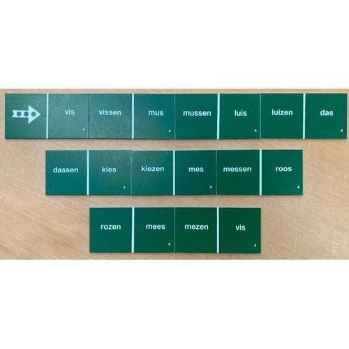 Taaldomino Meervoud Groen 4, Boeken, Schoolboeken, Verzenden