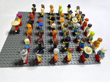 Lego Minifiguur - Classic, Minifigures, World City, City -