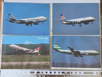Aviation - Carte postale (304) - 1950-1990, Gelopen