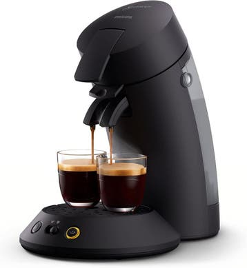 Senseo Original Plus Zwart: 34% goedkoper dan de winkelpr..., Koffiepads en cups, Verzenden, Koffiemachine, Zo goed als nieuw