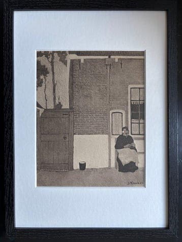 Jan Mankes (1889-1920), after - Breiend vrouwtje