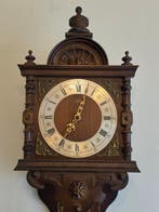 Klok - SBS Feintechniek - Hout, Messing - 1960-1970