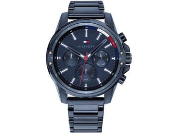 Tommy Hilfiger TH1791789 - Heren Horloge - Quartz - 45 mm -, Verzenden, Nieuw