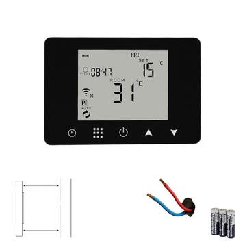 Smart Zigbee Opbouw Thermostaat | Touchscreen | Voor C.V.-In, Verzenden