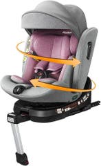 Jovikids 360° draaibaar kinderzitje met ISOFIX, i-size 40-15, Verzenden