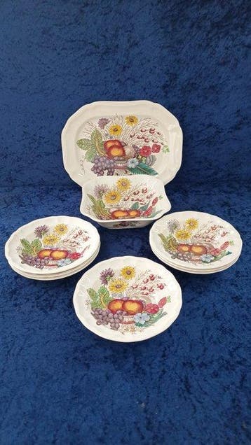 Spode - Tafelservies (12) - Reynolds - Keramiek, Antiek en Kunst