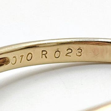 Ring - 18 karaat Geel goud, Handtassen en Accessoires, Ringen, Nieuw