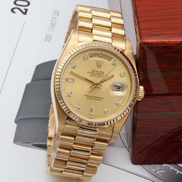 Rolex - Day-Date - 18038 - Heren - 1980-1989, Handtassen en Accessoires, Nieuw