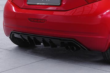 Diffuser | Achterdiffuser voor Peugeot 208 GTi HA456-K, Verzenden, Nieuw