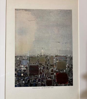 Nicolas de Stael (1914-1955) - Les toits de Paris
