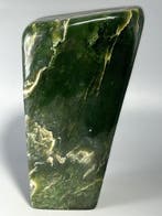 -GEEN RESERVE- Jade nefriet vrijvorm sculptuur - Energy