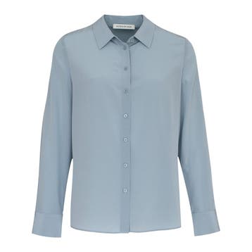 Alcidia da Veiga • zijden blouse thunder • 36, Nieuw, Alcidia da Veiga, Maat 36 (S), Verzenden