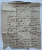 Zwitserland - Zwitserland 1853 - Emigratiebrief naar Amerika, Gestempeld