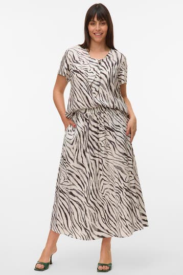VERO MODA curve ECO rok DORA52Maat 46/48 (XL) of groter, Kleding | Dames, Verzenden, Nieuw, Maat 46/48 (XL) of groter, Overige kleuren