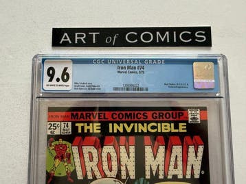 Iron Man #74 - Mad Thinker, M.O.D.O.K. , Firebrand, Nieuw