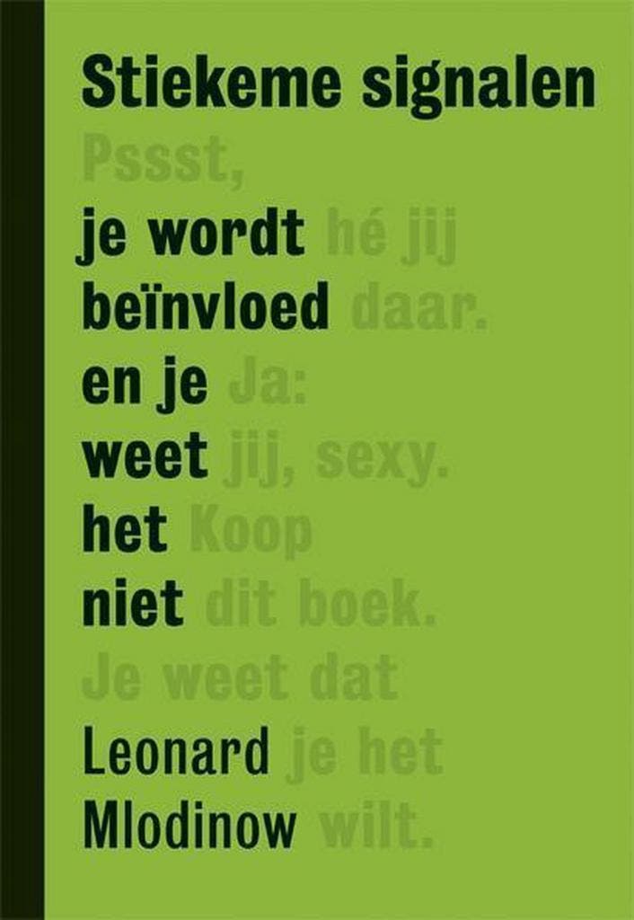 Stiekeme signalen 9789490574963 Leonard Mlodinow, Boeken, Psychologie, Gelezen, Verzenden