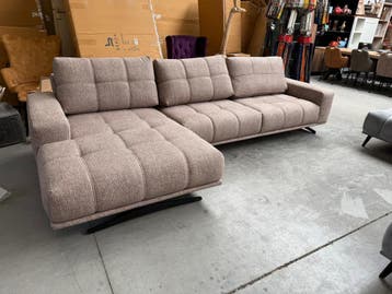 Mild bankstel, chocolate brown (nieuw, A-keuze)