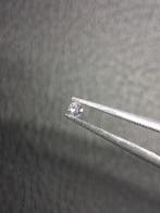 Natural White Sapphire - 0.038 ct -2 mm Round cut - heated -, Handtassen en Accessoires, Overige Accessoires, Verzenden, Nieuw