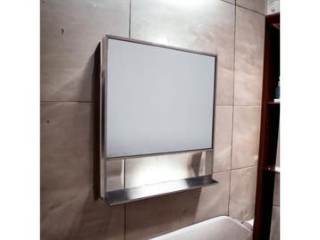 Veiling - Casajoy RVS Spiegel met Planchet 60cm, Nieuw