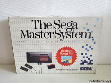 Sega Master System / Power Base - Console - Hang On - Boxed, Verzenden, Gebruikt