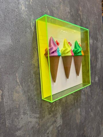 KIRAS - 3 FLAVORS ice cream, Antiek en Kunst
