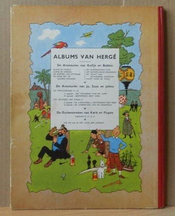 Kuifje 6 - Het Gebroken Oor - 1 Album - Réédition - 1954, Boeken, Nieuw