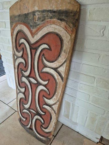 Schild (1) Asmat - Indonesië - 20th century