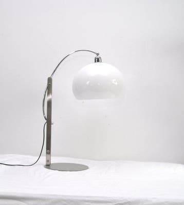 Lampe de table - Chrome, Plastique