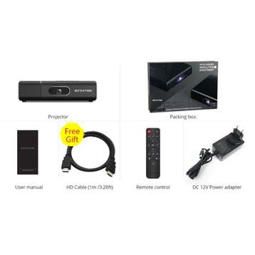 U30 Pro Mini LED Projector met Android en Bluetooth - Beamer, Verzenden