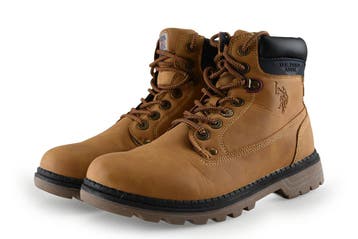 U.s. Polo Assn. Hoge sneakers in maat 41 Beige, Overige kleuren, Verzenden, Zo goed als nieuw, Sneakers