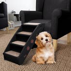 vidaXL Hondentrap inklapbaar 62x40x49,5 cm zwart, Dieren en Toebehoren, Verzenden, Nieuw
