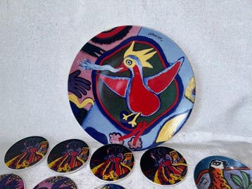 Corneille - Assiette murale (23) - Porcelaine - Assiette,