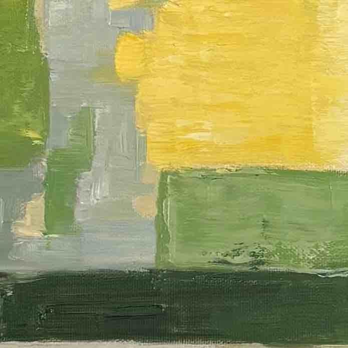 OKAWI - Green Park 5, Antiquités & Art, Art | Peinture | Moderne