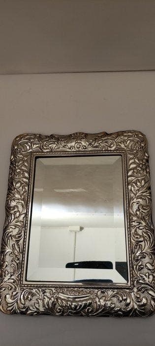 Spiegel - .925 zilver, Antiek en Kunst