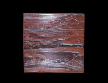Œil de tigre naturel 75 mm Cube spirituel - 1,27 kg Cube -