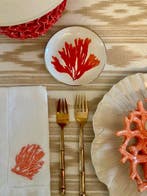 Nappe ottomane, avec un imprimé style ikat pour grandes