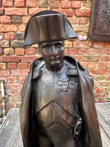 sculptuur, Napoleon - 31 cm - Brons