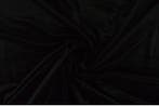 10 meter stretch fluweel - Zwart, Hobby en Vrije tijd, Stoffen en Lappen, Verzenden, 120 cm of meer, Zwart, Polyester