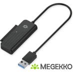Conceptronic ABBY01B kabeladapter/verloopstukje USB A SATA, Verzenden, Nieuw