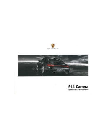 2010 PORSCHE 911 CARRERA INSTRUCTIEBOEKJE ITALIAANS, Ophalen of Verzenden