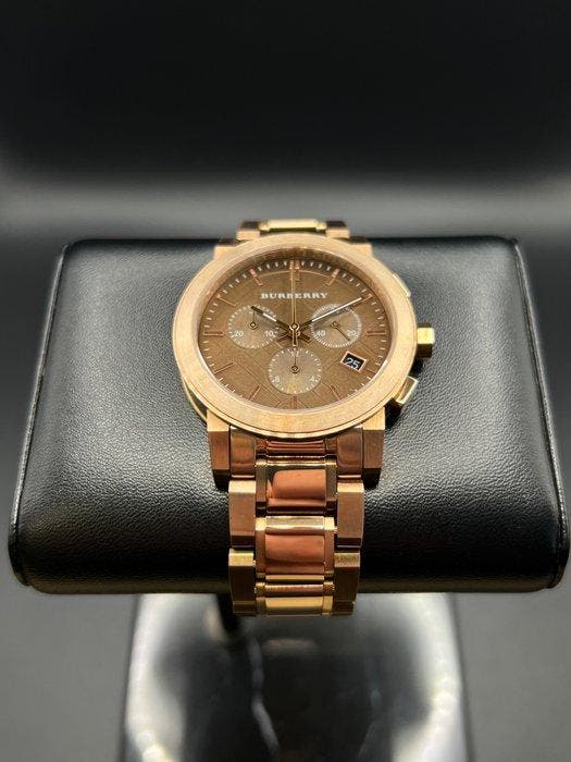 Burberry - The City - Sans prix de réserve - BU9754 -, Handtassen en Accessoires, Horloges | Heren