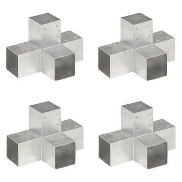 Lot 4 connecteurs poteaux 91x91mm - Retour client -40%, Verzenden, Nieuw