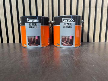 Veiling - Tenco IJzermenie Roodbruin 2,5 Liter – Grondverf, Nieuw