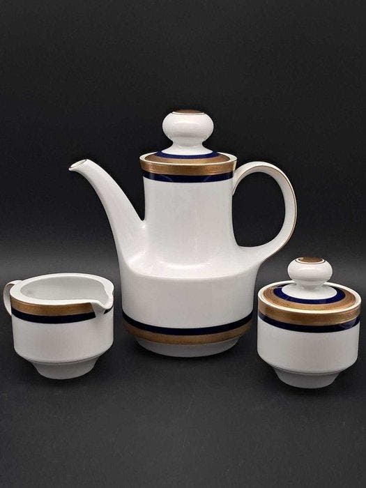 Mitterteich Bavaria - Drinkservies (8) - Olympia - Porselein, Antiquités & Art, Antiquités | Meubles | Tables
