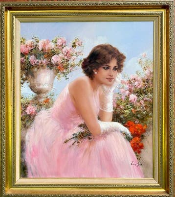 Lucia Sarto (b. 1950) - Elegance In Bloom