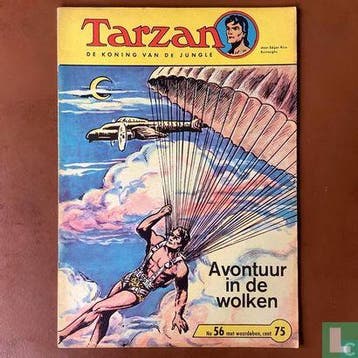 Tarzan - Avontuur in de wolken - 1962, Boeken, Eén comic, Verzenden, Europa, Garden, Don, Hogarth, Burne.